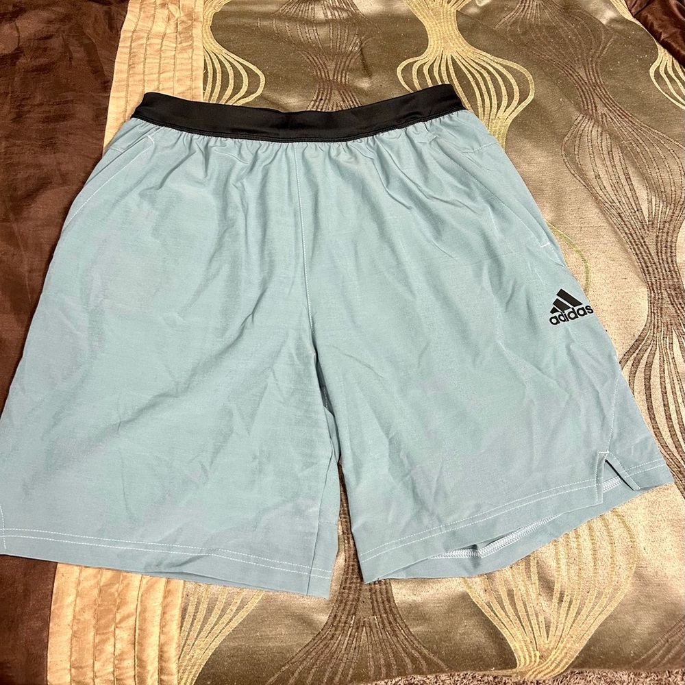 Men’s Adidas workout shorts worn once